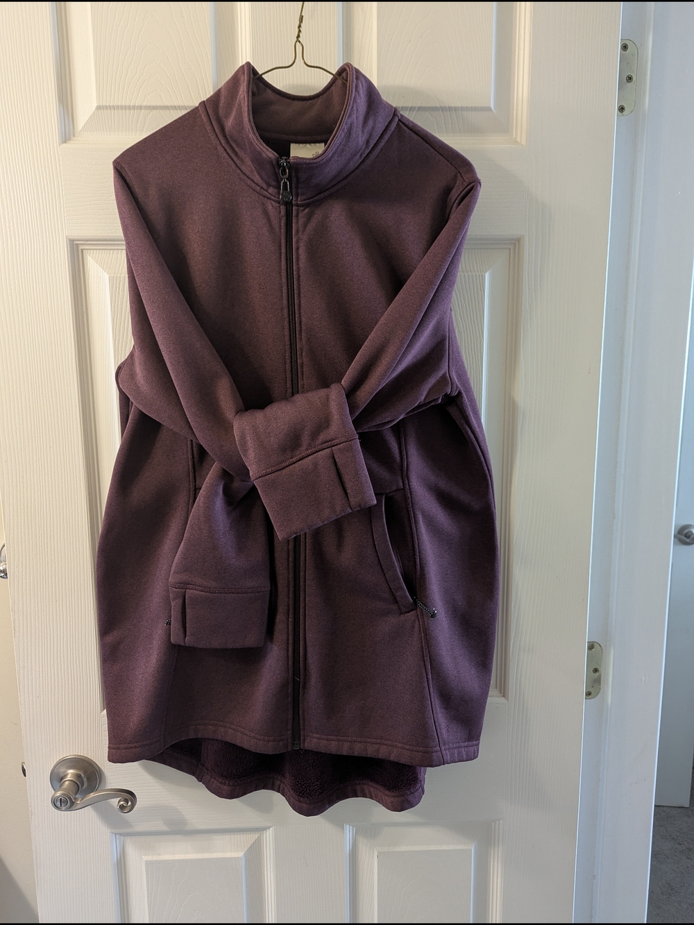 Denver Hayes Plum Zip-Up Jacket